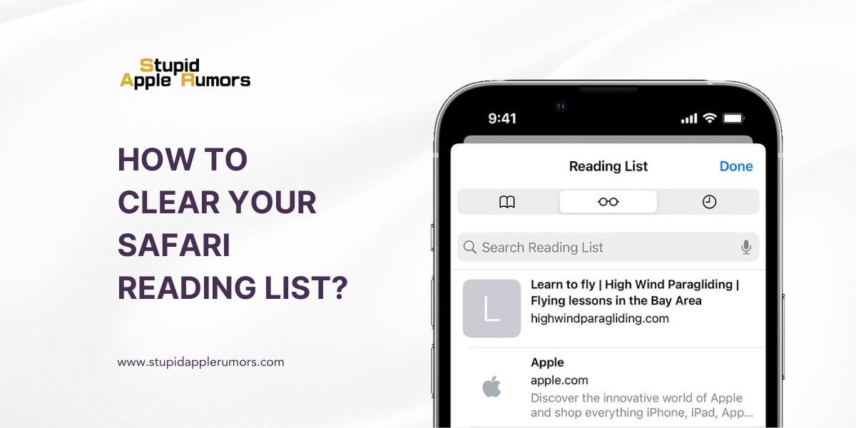 How to Clear Your Safari Reading List