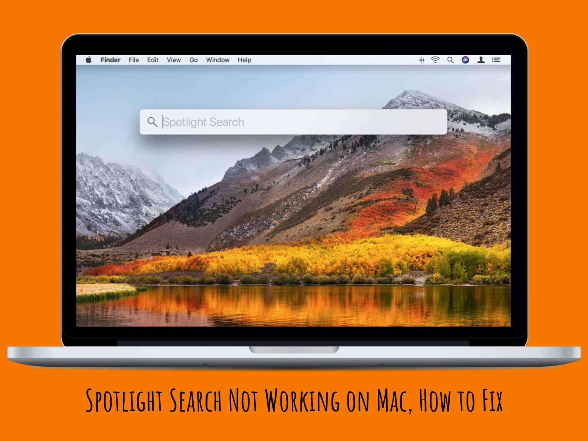 Spotlight Search Not Working on Mac