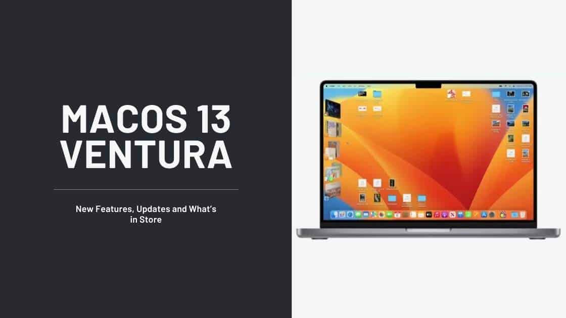 macOS 13 ventura|macOS 13 Ventura